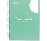 Miquelrius Emotions notes A4 Mentolowy z kropkami 80 kartek 90 g