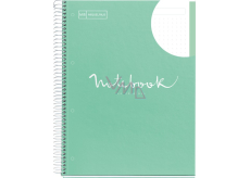 Miquelrius Emotions notes A4 Mentolowy z kropkami 80 kartek 90 g