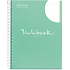 Miquelrius Emotions notes A4 Mentolowy z kropkami 80 kartek 90 g