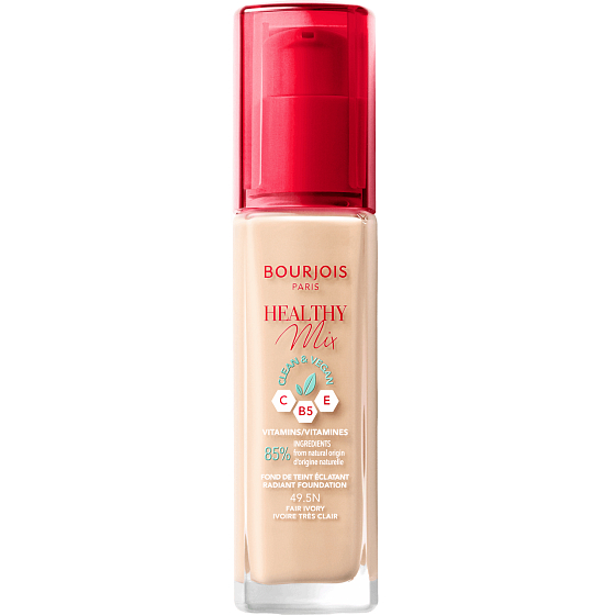 Bourjois Healthy Mix Clean & Vegan podkład 49.5N Fair Ivory 30 ml