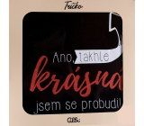 Albi Humorne tričko Tak, tak krásná jsem se obudziła, damskie rozmiar S