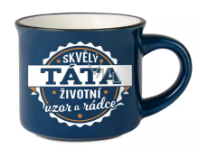Albi Espresso kubek - Świetny tata życiowy wzór i rączka 45 ml