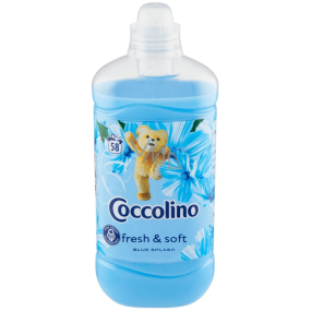 Coccolino Fresh & Soft Blue Splash skoncentrowana płyn do płukania 58 dawek 1,45 l