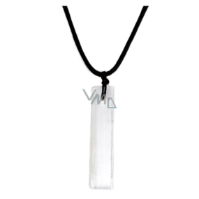 Selenit / Alabastr přívěsek tyčinka přírodní kámen AAA cca 5 cm 10 g, andělská energie Selenit / Alabastr přívěsek tyčinka přírodní kámen AAA cca 5 cm 10 g, andělská energie