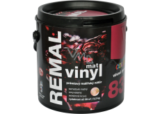 REMAL Vinyl Color mat omyvatelná barva na zeď, 830 vínově červená, 3,2 kg