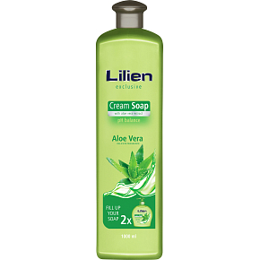 Lilien Aloe Vera płynne mydło, uzupełnienie, 1 l Lilien Aloe Vera płynne mydło, uzupełnienie, 1 l