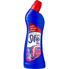 Sifo Čistič sifonů, odpadů, potrubí gel 750 ml