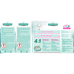 Sanytol tabletki do zmywarki 4 w 1 z dezynfekcją, 40 sztuk