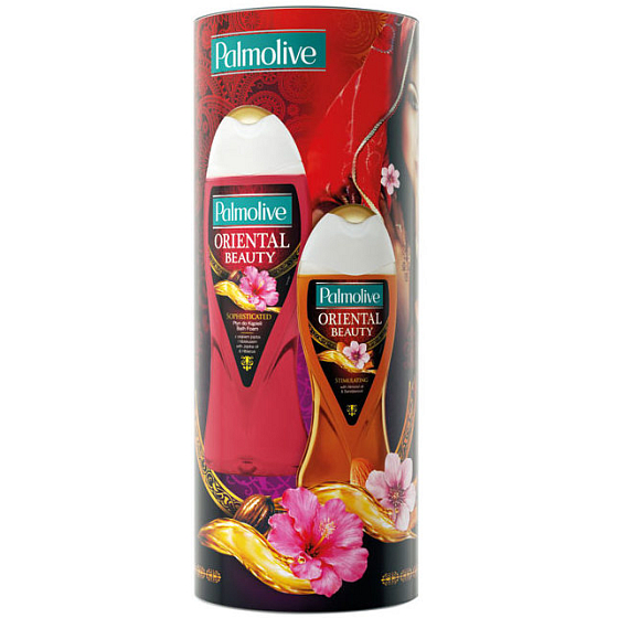 Palmolive Oriental Beauty Krásy orientu sprchový gel 250 ml + Oriental Beauty pěna do koupele 500 ml, kosmetická sada