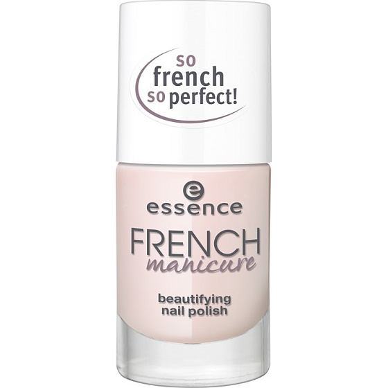 Essence French Manicure Beautifying Nail Polish lak na nehty 02 Frenchs Are Forever 10 ml