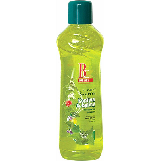 Bohemia Gifts Kopřiva a byliny šampon na vlasy 1 l