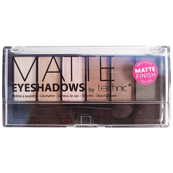 Technic Colour Matte oční stíny 6´s Nudes 24509