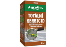 AgroBio Totální herbicid do zwalczania chwastów, drzew, starych łąk 50 ml