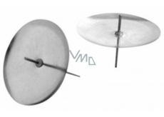 Lima Szpilki do świeczek srebrne w zestawie 5 cm 4 sztuki