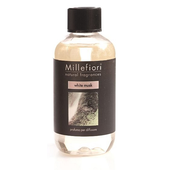 Millefiori Milano Natural White Musk - Bílé pižmo Náplň difuzéru pro vonná stébla 250 ml