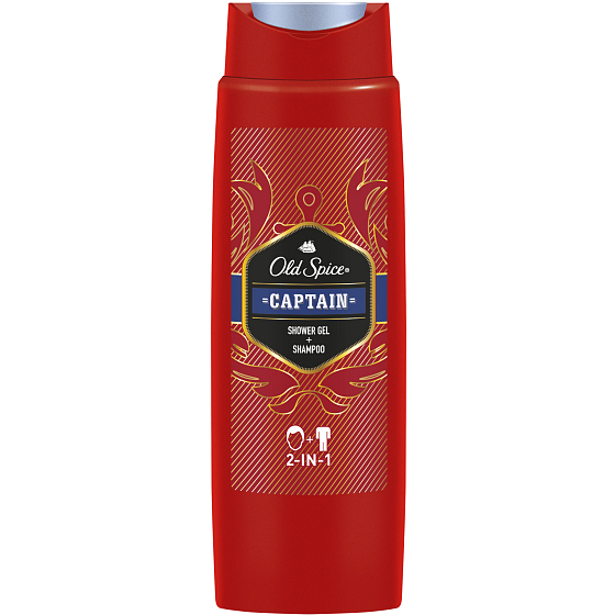Old Spice Captain 2w1 żel pod prysznic i szampon dla mężczyzn 250 ml