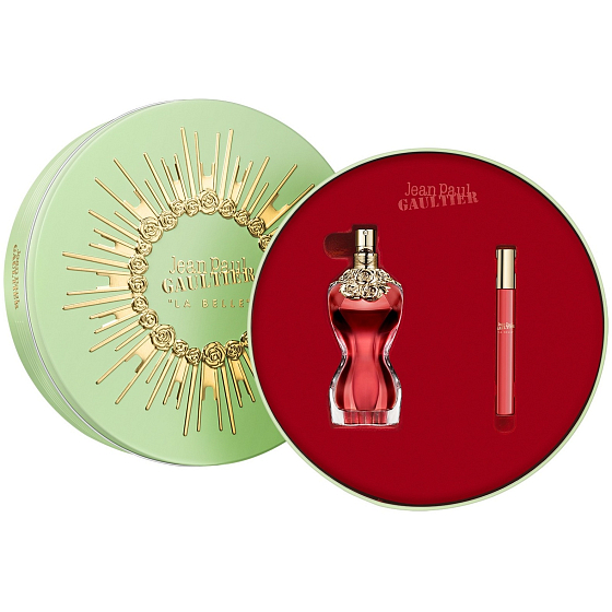 Jean Paul Gaultier La Belle parfémovaná voda pro ženy 50 ml + parfémovaná voda mini 10 ml, dárková sada
