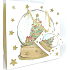 Epee Dárková papírová taška 17 x 17 x 9 cm Vánoční Merry Christmas sněžítko
