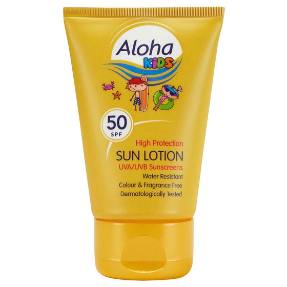Aloha Kids SPF50 krém na opalování pro děti 50 ml