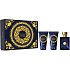 Versace Dylan Blue toaletní voda 50 ml + balzám po holení 50 ml + sprchový gel 50 ml, dárková sada pro muže