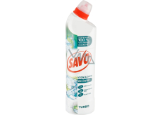 Savo WC czyściciel na wodny kamień Turbo płynny środek czyszczący i dezynfekujący do toalet 700 ml