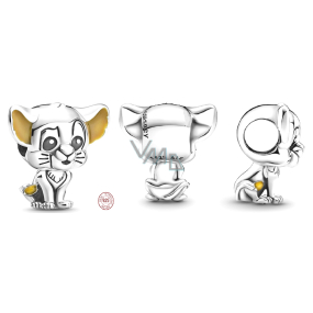 Charm Srebrny 925 Disney Król Lew - Simba, koralik na bransoletkę film Charm Srebrny 925 Disney Król Lew - Simba, koralik na bransoletkę film