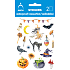 Naklejki dziecięce wodoodporne - Halloween  Dynia 1044     0444