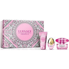 Versace Bright Crystal Absolu parfémovaná voda 50 ml + parfémovaná voda 10 ml + tělové mléko 50 ml, dárková sada Versace Bright Crystal Absolu parfémovaná voda 50 ml + parfémovaná voda 10 ml + tělové mléko 50 ml, dárková sada