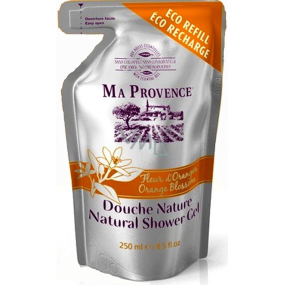 Ma Provence Bio Pomerančové květy sprchový gel náhradní náplň 250 ml