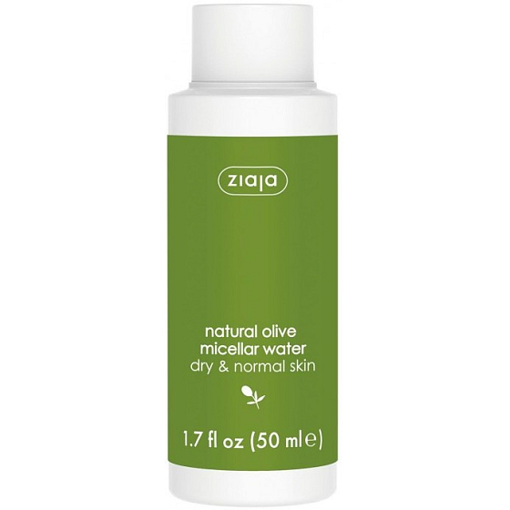 Ziaja Oliva micelární voda pro suchou a normální pokožku 50 ml cestovní balení