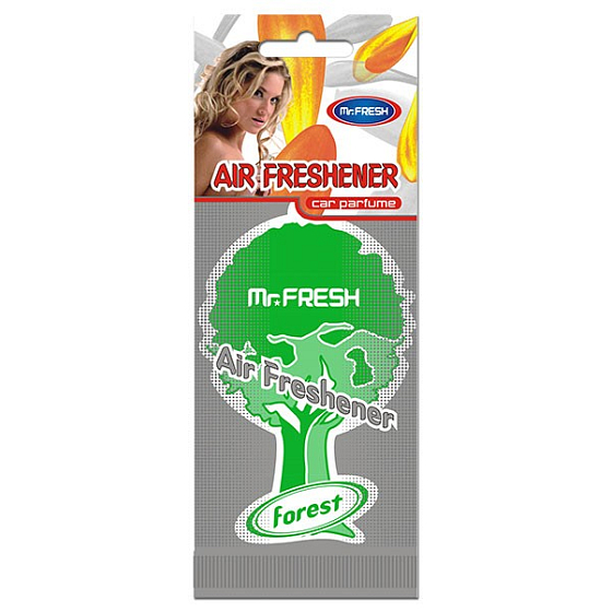 Mister Fresh Car Parfume Forest osvěžovač vzduchu závěsný 1 kus