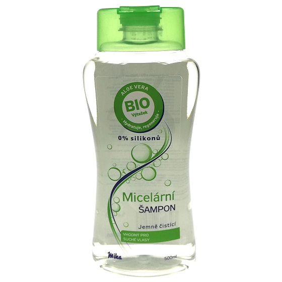Mika Aloe Vera micelární šampon pro suché vlasy 500 ml