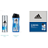 Adidas Climacool antiperspirant deodorant sprej pro muže 150 ml + 3v1 sprchový gel na tělo, tvář a vlasy 250 ml, kosmetická sada