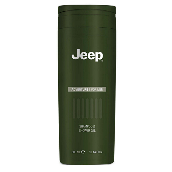 Jeep Adventure for Men 2v1 sprchový gel a šampon pro muže 300 ml