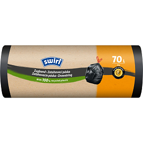 Swirl extra silne worki na odpady 70 l, 56 × 86 cm, 36 µ, 8 sztuk