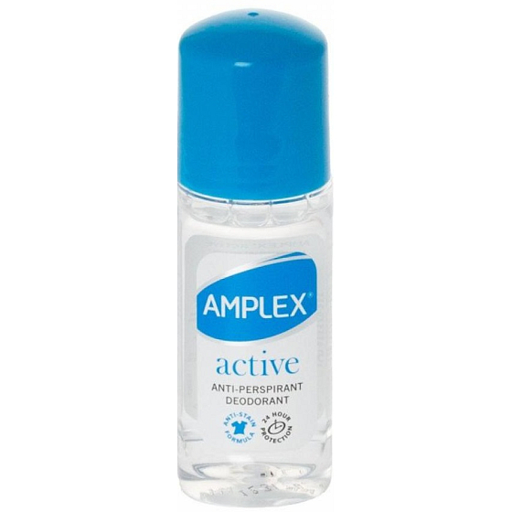 Amplex Active antiperspirant deodorant roll-on unisex 50 ml