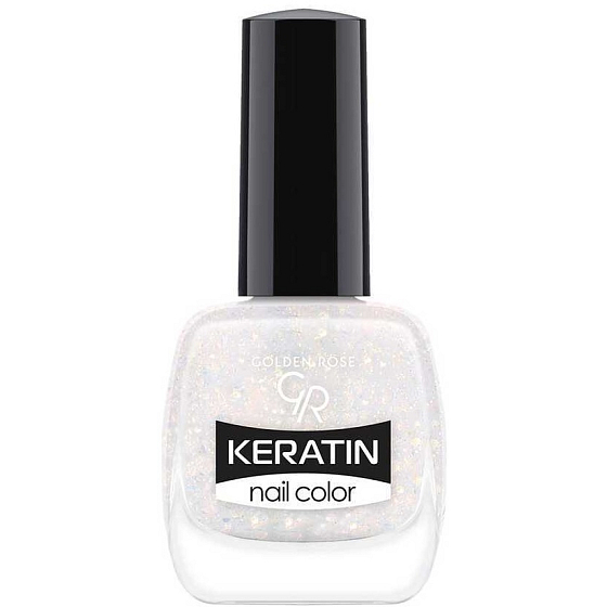 Golden Rose Keratin Nail Color Glitter lakier do paznokci 405 10,5 ml
