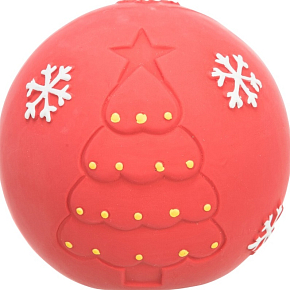 Trixie XMas Ball lateksová piłka świąteczna dla psów 8 cm