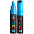 Posca Uniwersalny akrylowy marker 4,5 - 5,5 mm Jasnoniebieski PC-7M