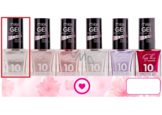 Moje Easy Paris 10Days Efecto Gel lakier do paznokci 025 Biały 15 ml