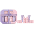 Baylis & Harding Jojoba a Vanilka sprchový gel 300 ml + koupelové mléko 300 ml + tuhé mýdlo 150 g + sprchový krém 130 ml + tělové mléko 130 ml + krystalky do koupele 100 g, kosmetická sada pro ženy