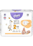 Bella Happy Mimi 2 pieluchy jednorazowe 3-6 kg 38 sztuk