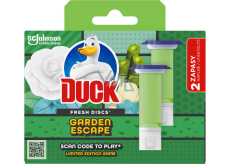 Duck WC blok Fresh Discs Garden Escape, náplně 2× 36 ml