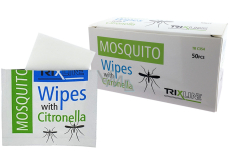 Trixline TR C 354 Mosquito nawilżane chusteczki z cytryną 50 sztuk