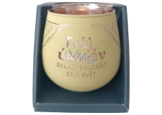 Albi Zrcadlový svícen Twój uśmiech 9 cm