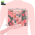 Baylis & Harding Tropikalny Raj krem pod prysznic 300 ml + krem do kąpieli 300 ml + mleczko do ciała 130 ml + kremowe mydło do ciała 130 ml + mydło w kostce 100 g + kryształy do kąpieli 100 g + gąbka do ciała, zestaw kosmetyczny dla kobiet
