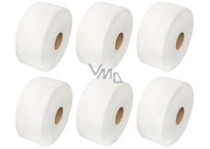 Jumbo toaletní papír do zásobníku 2 vrstvý toaletní papír bílý, šířka role 280 mm, návin role 257 m, 6 rolí