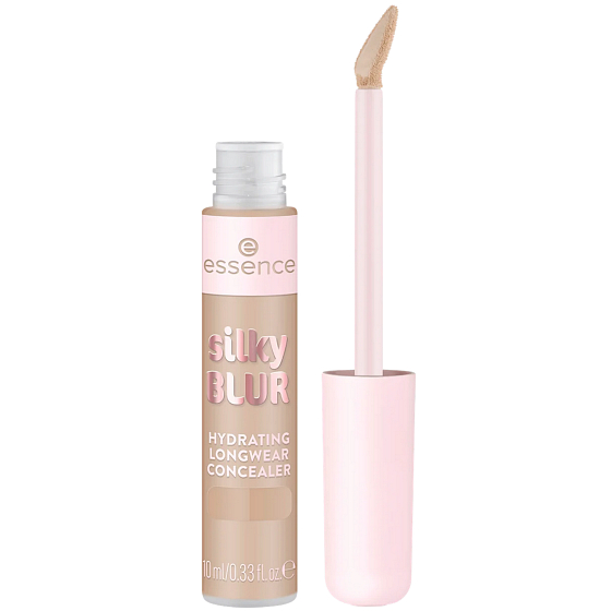 Essence nawilżający długotrwały korektor silky BLUR 200, 10 ml