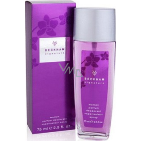David Beckham Signature for Her parfémovaný deodorant sklo pro ženy 75 ml