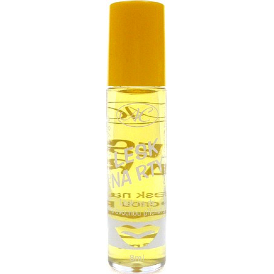 AC Banán Lesk na rty roll-on s ovocnou příchutí 8 ml